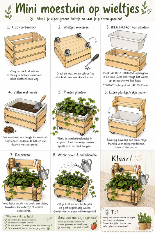 Een mini-moestuin voor je kleintje!