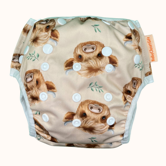 Wasbare Zwemluier Little Cow