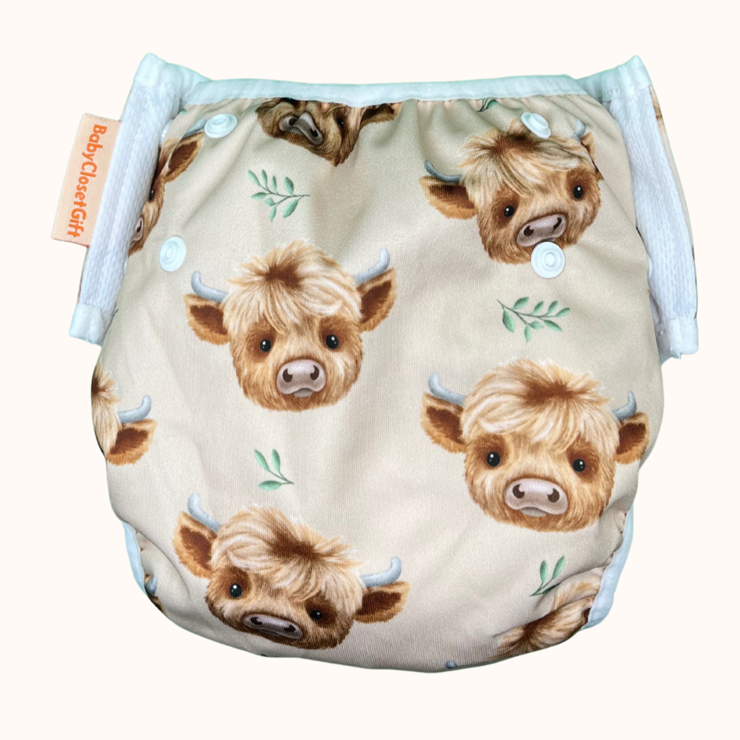 Wasbare Zwemluier Little Cow